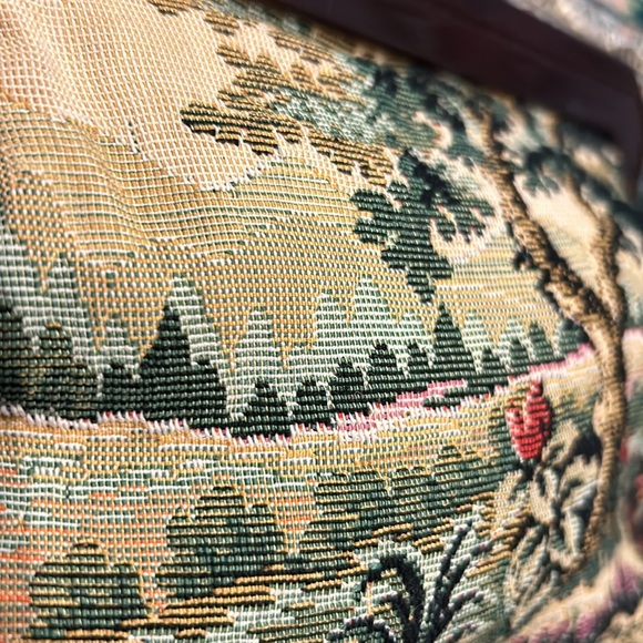 Vintage Tapestry kiss lock Pouch/case - Picture 4 of 14